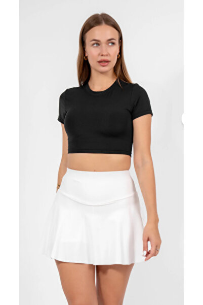 ALCİNOUS Tennis Skirt with Pockets with Recovery Shorts