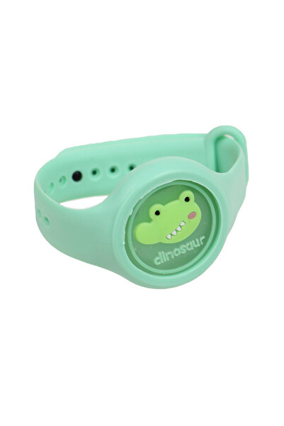 MaffStuff MaffStuff® Kids' Crocodile Green Anti-Mosquito Bracelet with LED and Adjustable Aromatherapy