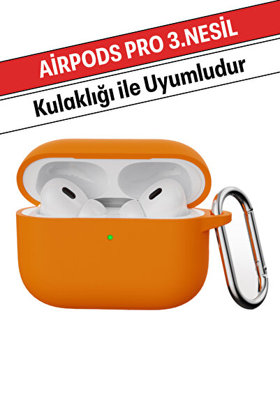 WANNA PROTECT High Quality Velvet Inside Silicone Earphone Case with Shock-Absorbing Hook Compatible with AirPods Pro 3Rd Generation