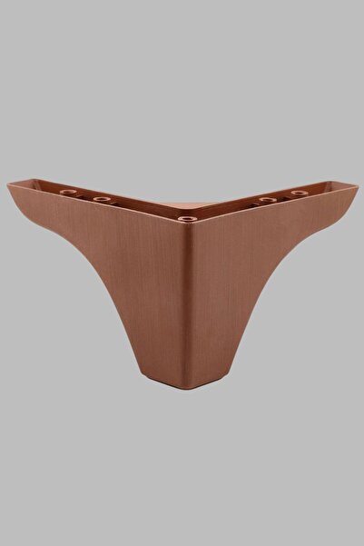 MH MiniHediye Rose Luxury Furniture Sofa Tv Unit Seat Leg 9.5 cm Brown Wood Patterned Base Legs