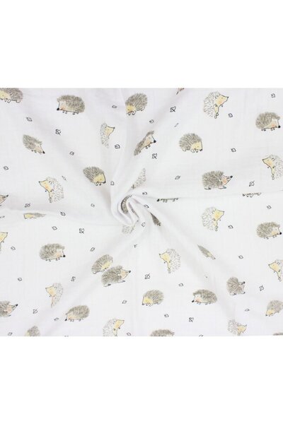 PRICHINDEL Muslin sheet Prichindel, Sonic the Hedgehog, white, 140x70 cm