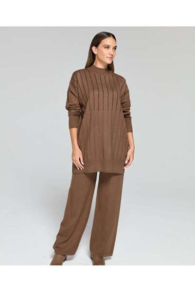 FUAT GÜRSEN Beaded Knitwear Set