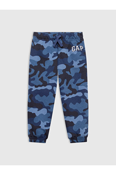 GAP Erkek Bebek Mavi Logo Pull-On Jogger Eşofman Altı