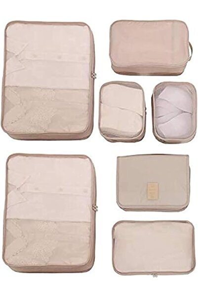Other Travel Packing Cubes Compression Luggage Organizer with Toiletry Kit Sh...
