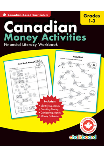 Chalkboard Pub Activități financiare canadiene, clasele 1-3