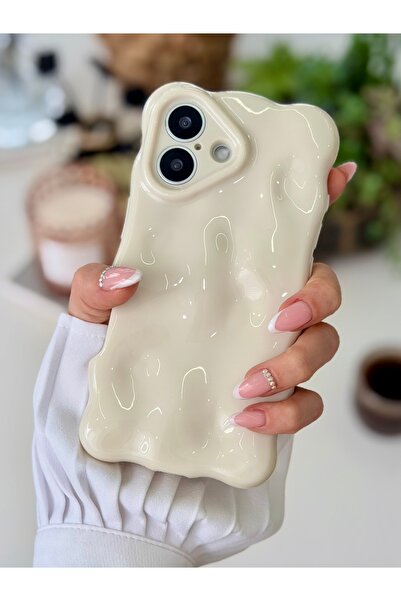 Go Aksesuar iPhone 17 Compatible 3D Bubble Design Pastel Color Flexible Silic...