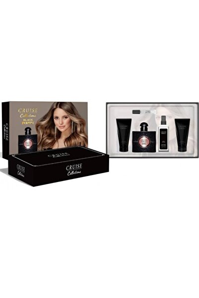 Cruise Black Opium Replacement Set, 5 Pieces, Pampering Collection