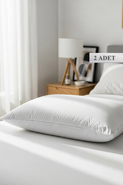 YUNUSOĞLU HOME 2 Pieces Liquid-Proof Microfiber Pillow Protectors - Waterproof Pillow Protector 50X70 cm