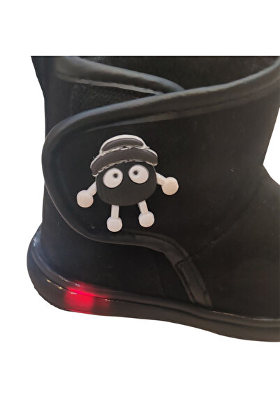 Walked Wsc071 light-up non-slip silicone sole velcro closure fully plush girl's boot