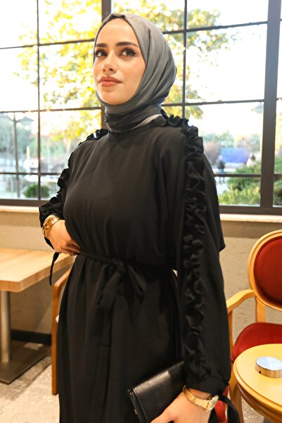 BURİSLA Mi̇la Ruffled Double Set