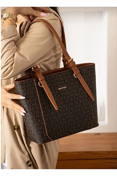 GP GUES POLO Just Polo Women's Oversized Shoulder Bag