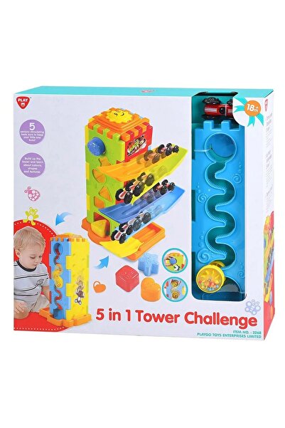 Play Go تحدي البرج 5 في 1 **