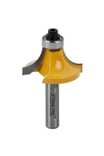 Strend Pro Wood router bit YC2207, D35.20 H16 R11.1 S08 mm,
