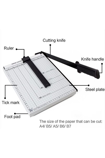 Generic A4 Paper Cutter Paper Guillotine Cutter