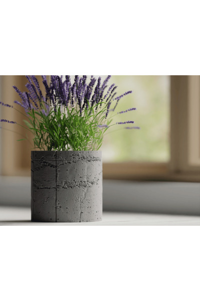 Homentum Alera | Decorative pot with concrete texture 12 cm