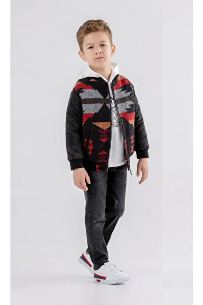 Store Erkek Çocuk Ceket Kot Pantolonlu 3lü Takım