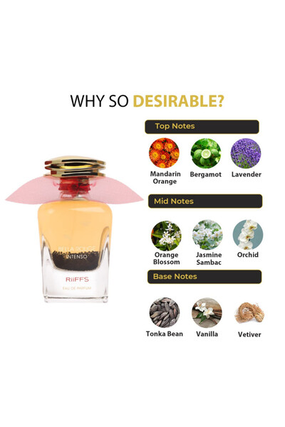 Riiffs Bella Rouge Intenso, Riiffs, Eau de Parfum, Women, Eau de Parfum, 100 ml
