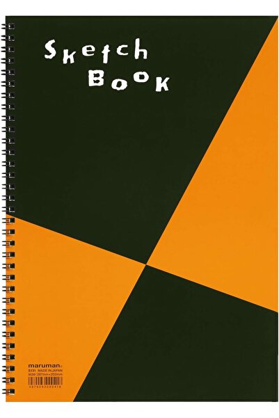 Maruman دفتر رسم زوان - ٢٨٧ × ٢٠٢ مم (A4)، غير مُسطّر، ٢٤ صفحة (موديل S131)