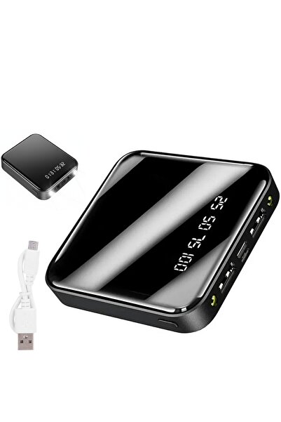 zola Εξωτερική μπαταρία, 4800 mAh, 5V, φανάρι LED, microUSB, USB-C, 2 x USB A...