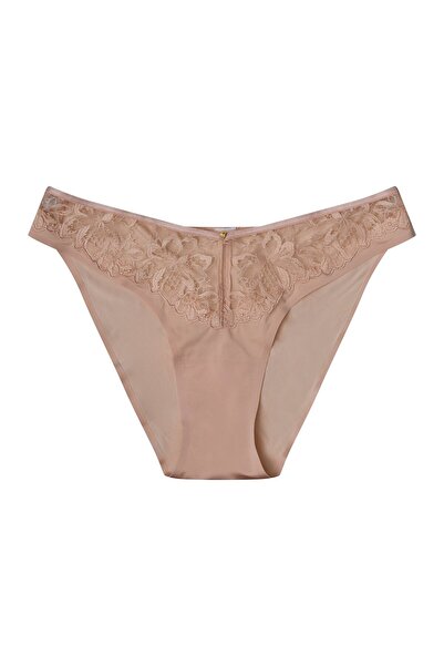 ESOTIQ Women's Elegant Briefs Panties Sensual Lingerie with Mesh & Embroidered Flowers | Oleksa