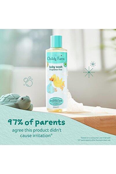 Childs Farm - Baby Wash Unfragranced 250 ml (Pack of 1)