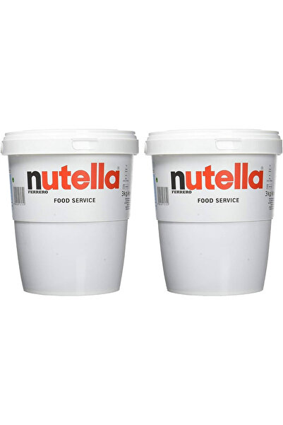 Nutella 3KG x 2 Adet (İtalya Menşei)
