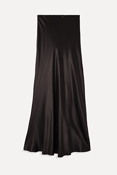 Mudo Long Satin Skirt