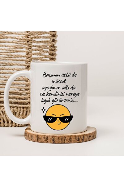 kubdekor مطبوع كوبًا مكتوب عليها ما تعتقد به أنك تستحقه