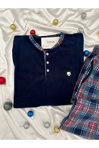 Lena Homewears Men's Long Sleeve Pajama Set