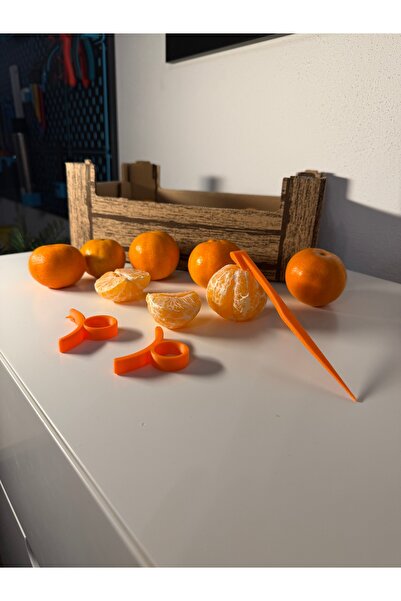 Fam Design MEYVE SOYACA ( Mandalina ve Portakal Soyucuları – 3 Parçalı Set )