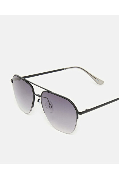 REDTAG Men Grey Aviator Sunglasses