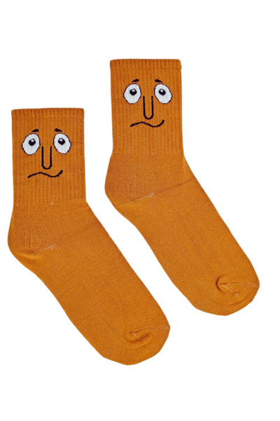 Shuttle Park Special Series Happy Colorful Smiley Socks Fun Comfortable Stylish Design Style Socks Made of Combed Cotton