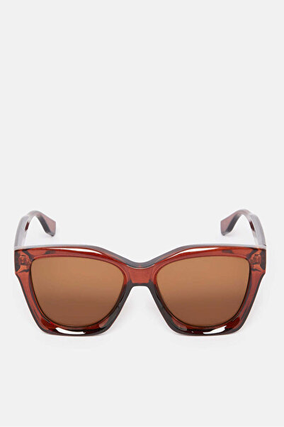 REDTAG Women Brown Wayfarer Sunglasses