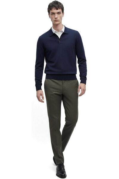 ANTHONY JACKSON Premium Men's Polo Neck Knitwear Sweater Massimiliano