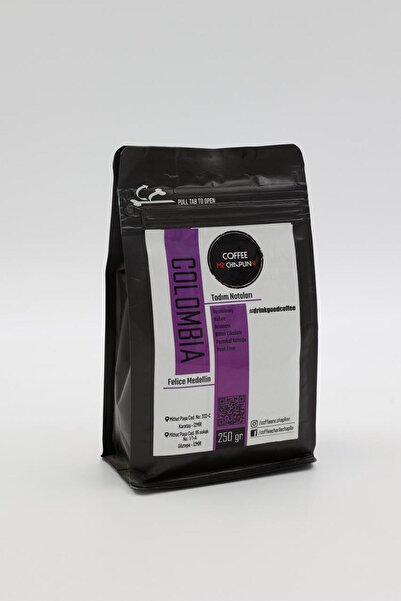 COLOMBİA Çekirdek Kahve 250GR