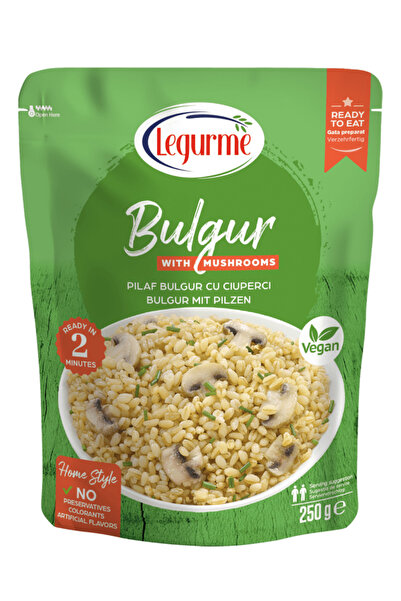 Legurme Bulgur Pilaf with Mushrooms 250gr x5