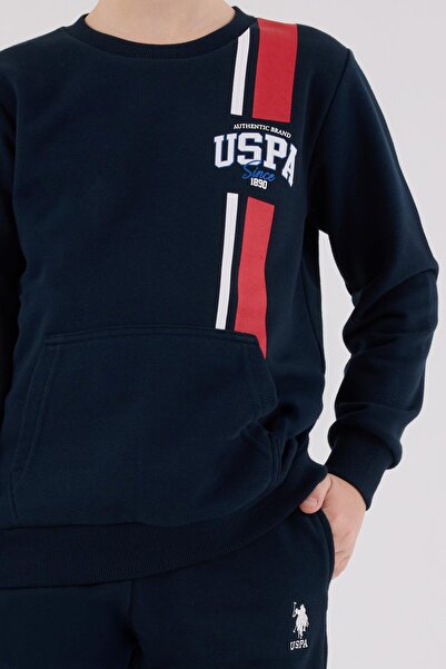 U.S. Polo Assn. Boys' Tracksuit Set Three Yarns Without Shardon