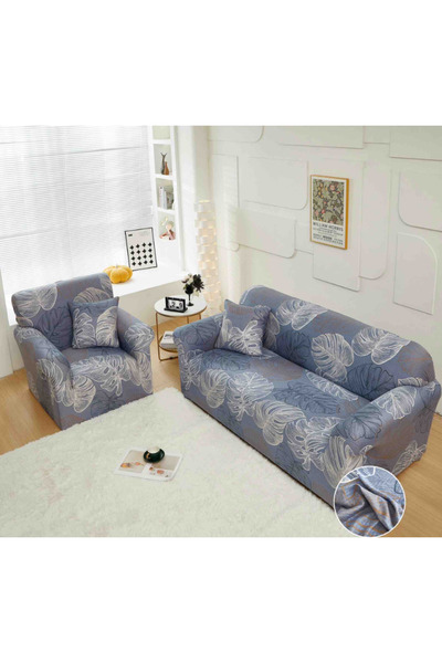 Inovius Set of 3-Seater Sofa Covers, 2-Seater Sofa and 2 Modern Elastic Armch...