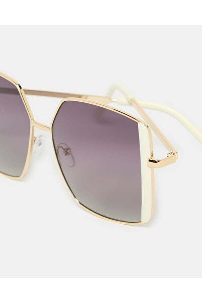 REDTAG Women Black Wayfarer Embellished Sunglasses