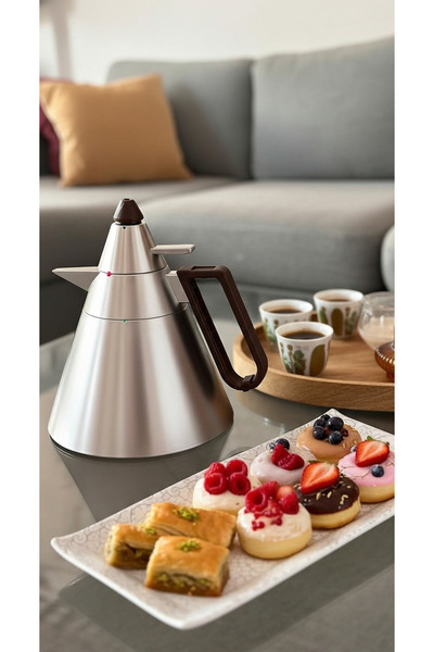 Generic 1-liter tea and coffee thermos with a unique and elegant design