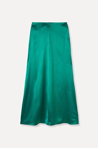 Mudo Satin Midi Skirt