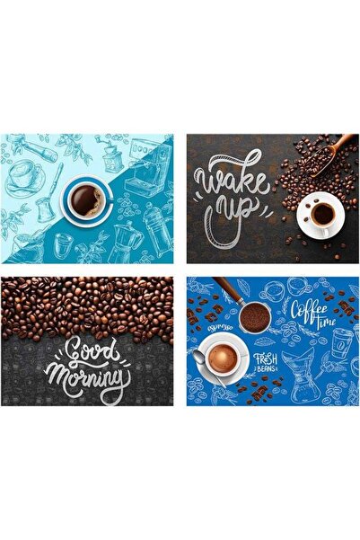 Sasb 4-piece Multicolor Wall Panel 40 x 30 cm