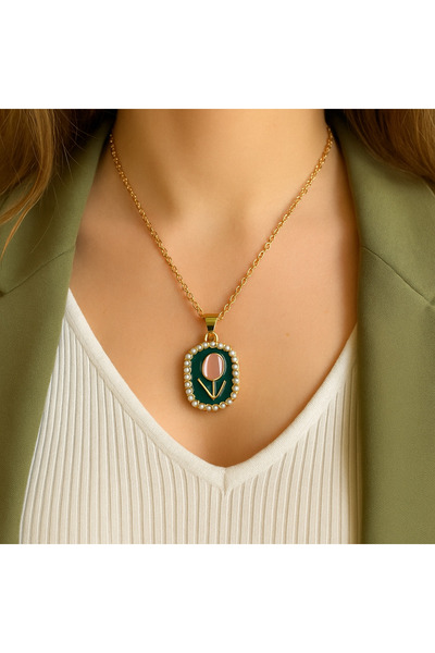 Hazard قلادة زمرد تومورك