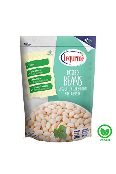 Legurme Fasole fiartă 700gr x4