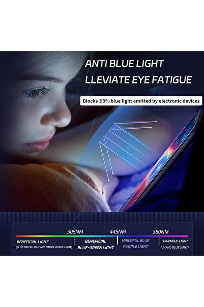 HYX 2 Pack iPad 10th Generation Anti Blue Light Tempered Glass Screen Protector (10.9")