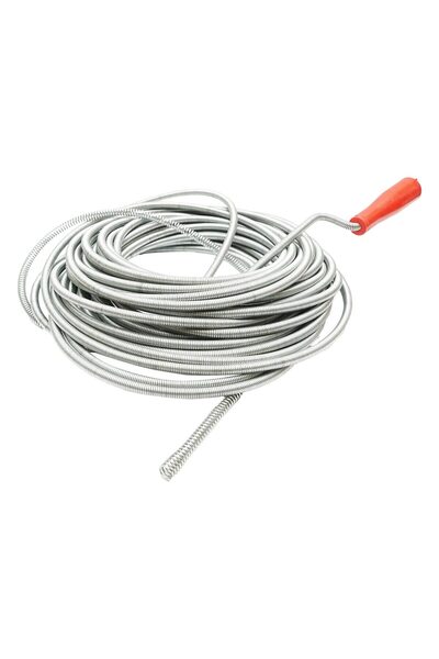 Breckner Germany Spiral drain snake, 8.5 mm x 20 m,