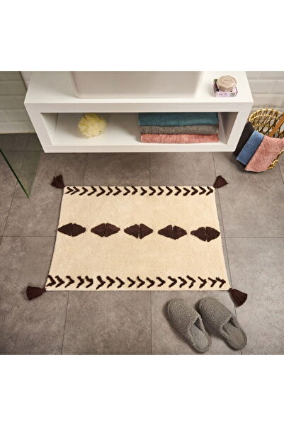 Evidea Covoraș de baie Soft Tufting Thek - Ecru - 60x90 cm