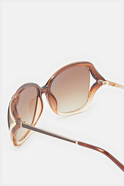 REDTAG Women Brown Oversize Sunglasses
