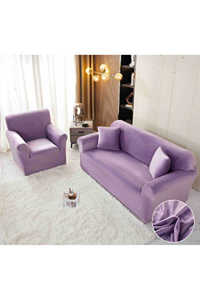 Inovius Set Huse Canapea 3211 Catifea Lila - JO897