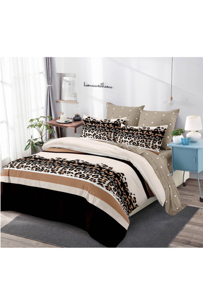 Inovius Fine Cotton Bed Linen 6 Pieces with Elastic - CPL192